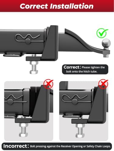 Anti-Rattle Hitch Clamp, 2 Inch Hitch Stabilizer - Image 5