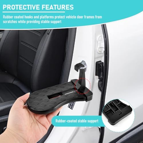 Car Door Step, 400lb Capacity, 6.3-inch Platform Suitable - Image 7