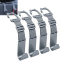 Amooca Anti-drop Car Headrest Hooks 4 Pack Seat Organizer by Amooca