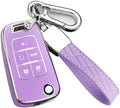 for Chevy Key Fob Cover with Keychain, Premium TPU Full Protection Key Fob Case by Cacacar