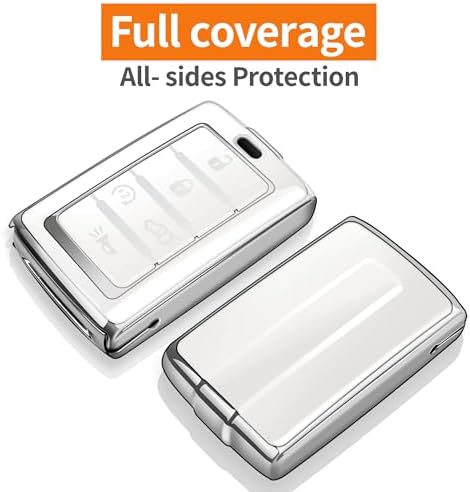 for Jeep Key Fob Cover with Keychain Soft Full Protection Key Shell Compatible - Image 3