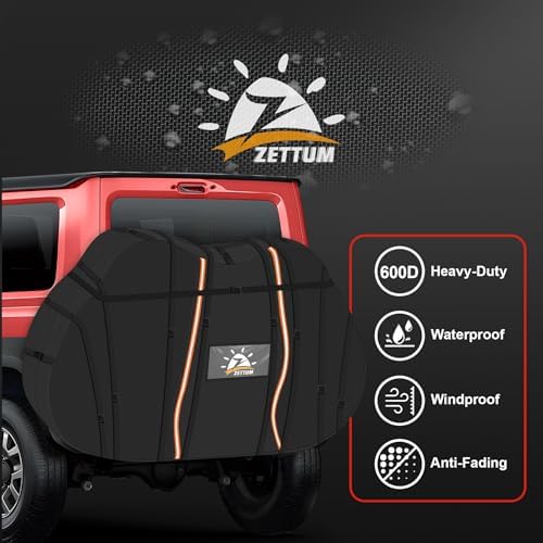 Zettum Bike Cover for Transport 2 Bike - Image 2