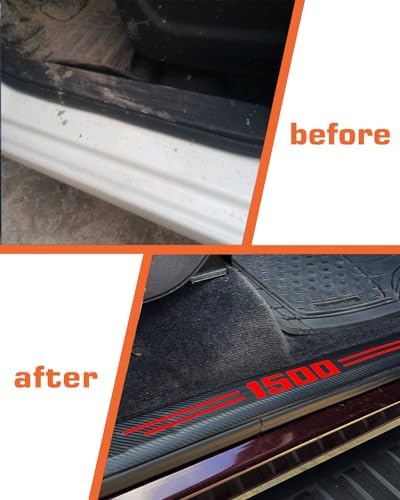 LINOAH Door Sill Protectors for RAM 1500 - Image 2