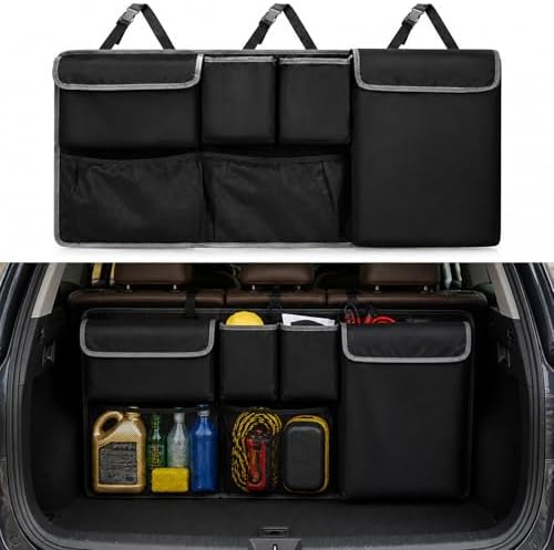 Car Trunk Organizer Storage Backseat Hanging Organizer Bag by Unknown