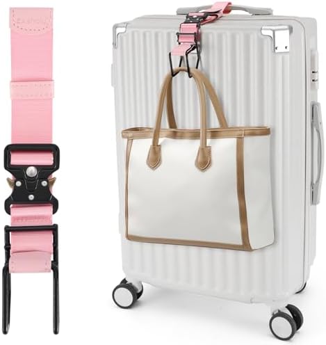 J Hook for Luggage Strap, Luggage Hook Strap Flight Attendant by Exshoiu