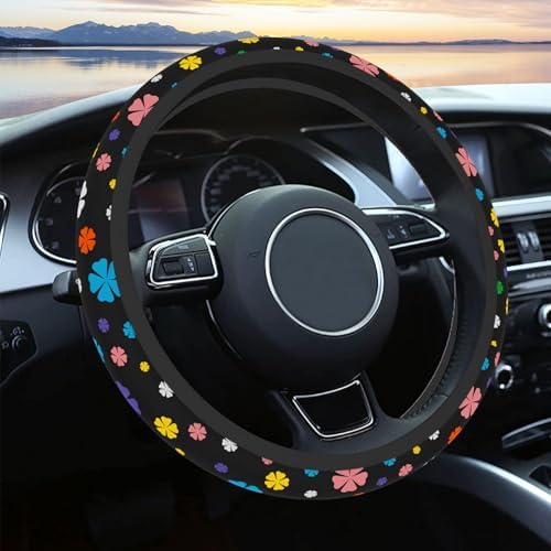 Steering Wheel Cover Neoprene Material Most Cars Men&Women Universal 15 inch by KeepCarTidy