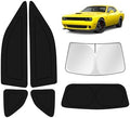 KUST Car Window Shades for Dodge Challenger 2015-2023 Windshield Sun Shade Side by KUST