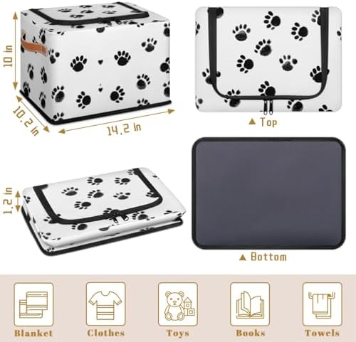 Dogs Footprints Storage Bins - Image 3