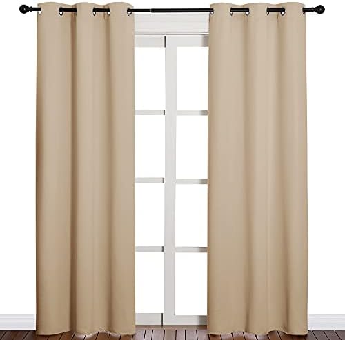 NICETOWN Biscotti Beige Blackout Curtains by NICETOWN