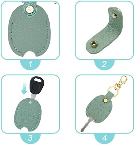 Leather Car Key Cover - Image 4