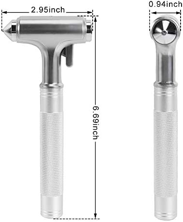 MOTORBUDDY Car Safety Hammer, Fireproof Metal Emergency Escape Hammer - Image 3