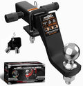 AUTMATCH Trailer Hitch Ball Mount by AUTMATCH