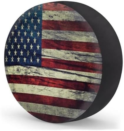 Flag Spare Tire Cover 14in Spare Wheel Covers Tire Storage Cover - Image 2