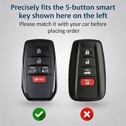 Silicone Key Fob Cover 2 Pack, Key Protector - Image 7