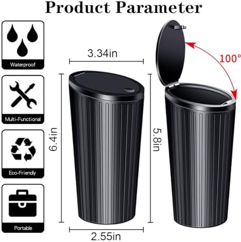 Car Trash Bin with Lid - Image 4