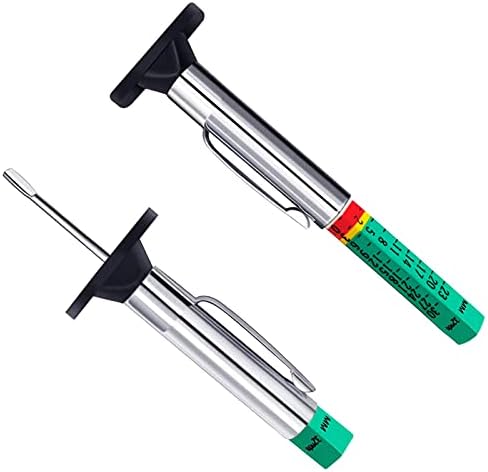 GODESON Tire Tread Depth Gauge, Two-Sided Smart Color Coded Tire Tread Depth by GODESON
