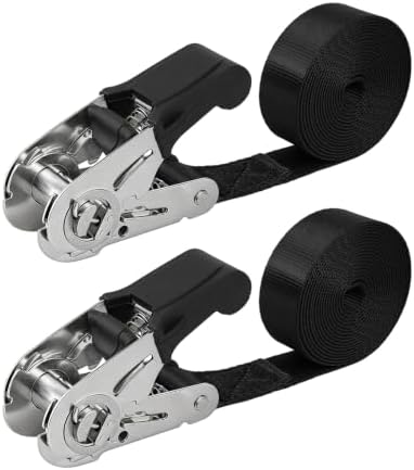 Ayaport Stainless Steel Endless Ratchet Straps, 4FT Cargo Tie Downs by Ayaport