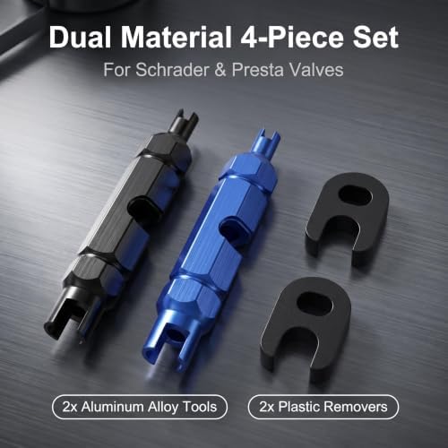 4 Pcs Bicycle Valve Core Remover Tool, Repair Tool - Image 2