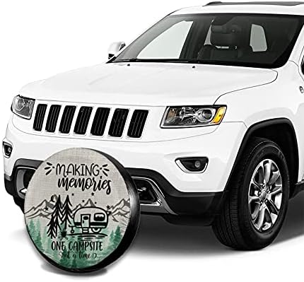 Making Memories One Campsite at a Time Spare Tire Cover Wheel Protectors Tyre - Image 4