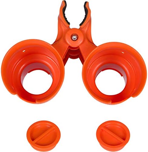 ROBOCUP, Patented Clamp On Boat Cup Holder |Multifunction Dual Drink Caddy - Image 3