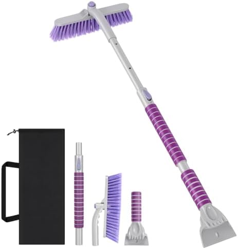 WHHMK 44" Snow Brush & Ice Scrapers by WHHMK