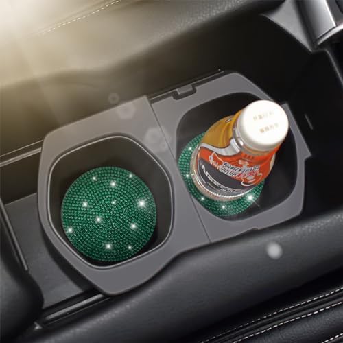 Osilly 2PCS 2.75 Inch Rhinestone Cup Holder Coasters - Image 6