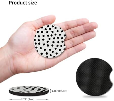 Car Coasters for Cup Holders, Cute Car Accessories for Women Interior, Cute - Image 5