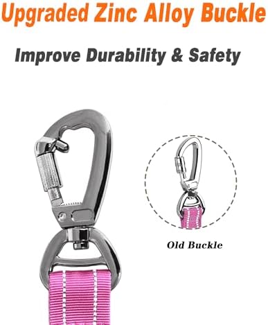 AUBELL Tactical Dog Leash Heavy Duty, 4-6ft No Pull Bungee Leash - Image 2