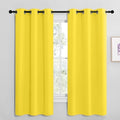 NICETOWN Bright Yellow Room Darkening Curtains by NICETOWN