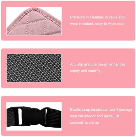 Car Seat Back Organizer, Waterproof Leather Auto Backseat Storage Pocket - Image 3