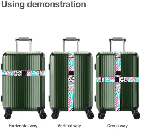 Luggage Straps for Suitcases TSA Approved Easy Pack Organized Suitcase Strap - Image 6