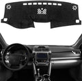 Dashboard Cover Dash Mat Fit for to-yota Camry 2017-2012, Car Dash Board Mat by KEYOOG