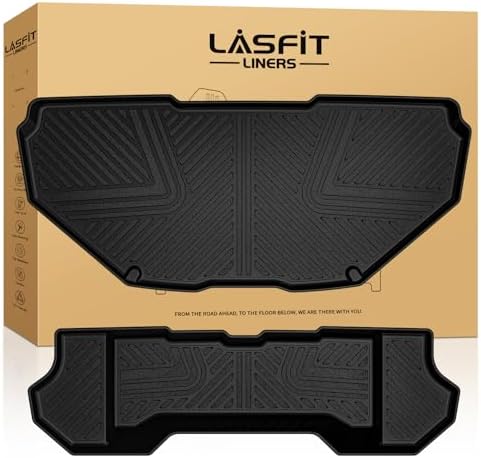 LASFIT Frunk & Cargo Mats for Rivian R1T/R1S 2022-2024, Front & Rear Liners by LASFIT