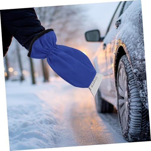 Heated Ice Scraper Mitt Car Window Snow Removal Shovel Brush Gloves Car Removal - Image 6