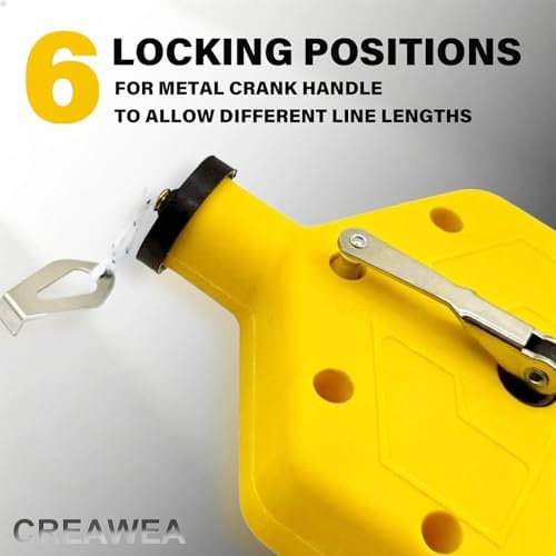 4PCS Heavy Duty Chalk Line, Professional Construction Marking Tool, 100-Foot - Image 3