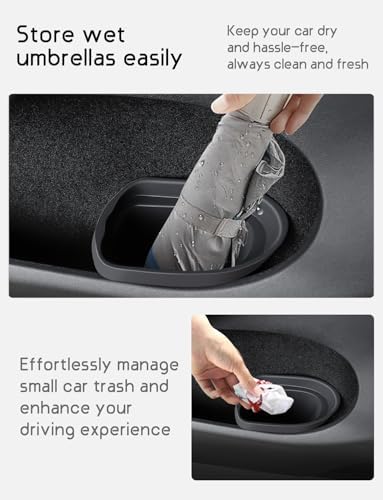 BMZX Car Trash Can Trash Bin, Accessories - Image 5
