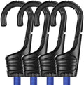 WORKPRO 24" Bungee Cords with Hooks, 4 Pack Heavy Duty Outdoor Bungee Strap by WORKPRO
