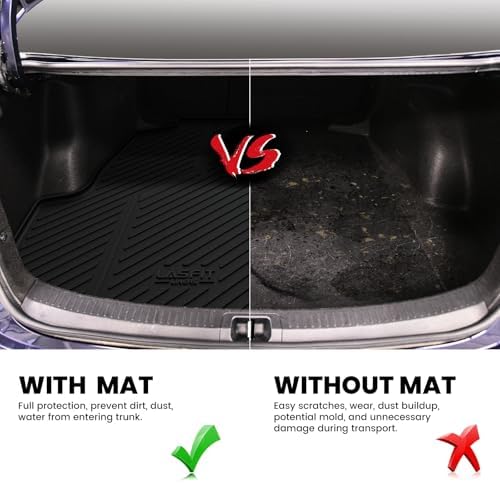LASFIT Trunk Mat for 2020-2027 Toyota Corolla Sedan LE/SE/XLE/Hybrid - Image 4