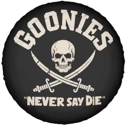 Pirates Never Say Die Spare Tire Cover Wheel Protector Universal Fit - Image 7
