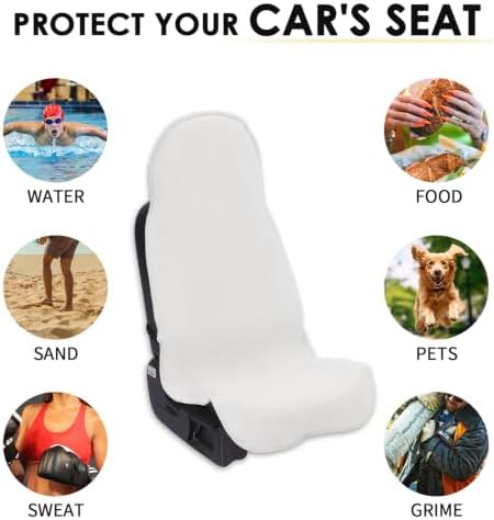 Waterproof Car Seat Cover Universal Fits Car Sweat Towel - Image 7