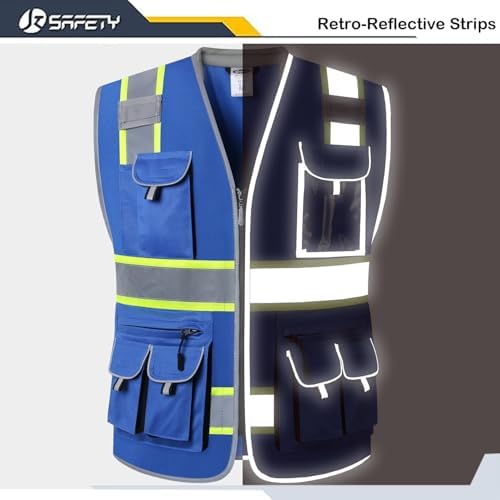 JKSafety Reflective Safety Vest - Image 6