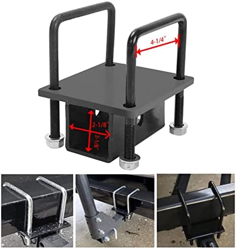 2.25 Inch RV Bumper Hitch Receiver Adapter, Compatible - Image 2