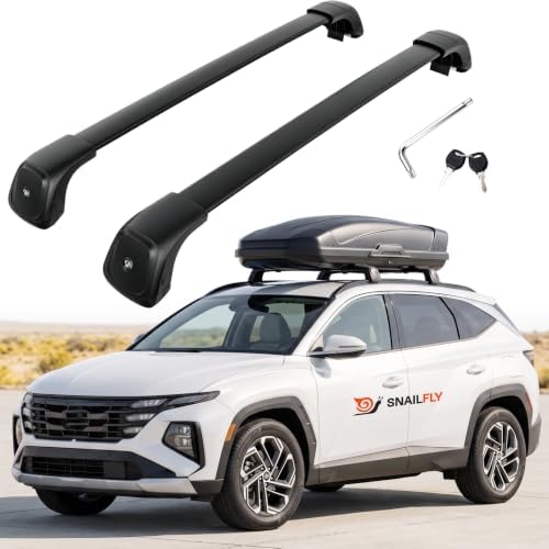 Roof Rack Cross Bars Fit for 2022-2026 Hyundai Tucson Flush Rails by Snailfly