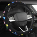 Embroidery Cute Steering Wheel Cover by SOBONITO