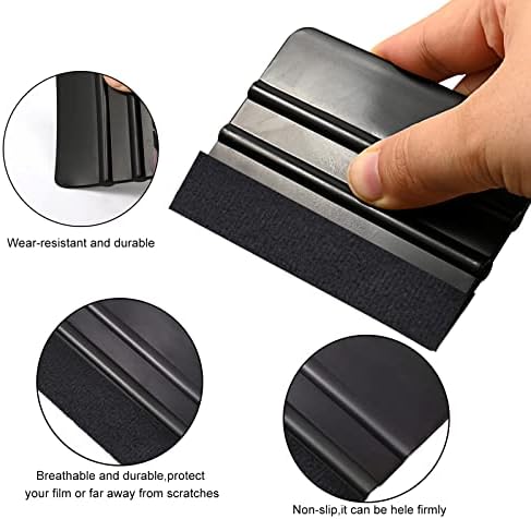 EHDIS 10pcs Vinyl Squeegee 4 Inch Car Vinyl Scraper Decal Applicator Window - Image 3