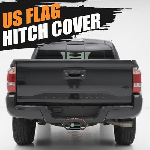2 Inch American Flag Trailer Hitch Cover Plug - Image 2
