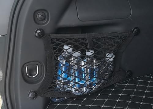 2 Layer Small Cargo Net, Cargo Storage Pocket Net, Mesh Elastic Pouch Organizer - Image 6