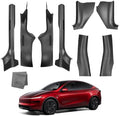 8PCS Door Sill Protectors for Tesla Model Y Juniper [Full Protection by KUNIST