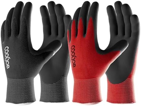 COOLJOB 2 Pairs Gardening Gloves by COOLJOB