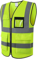 Hi Vis Reflective Safety Vest for Men Women by Ekkosafety